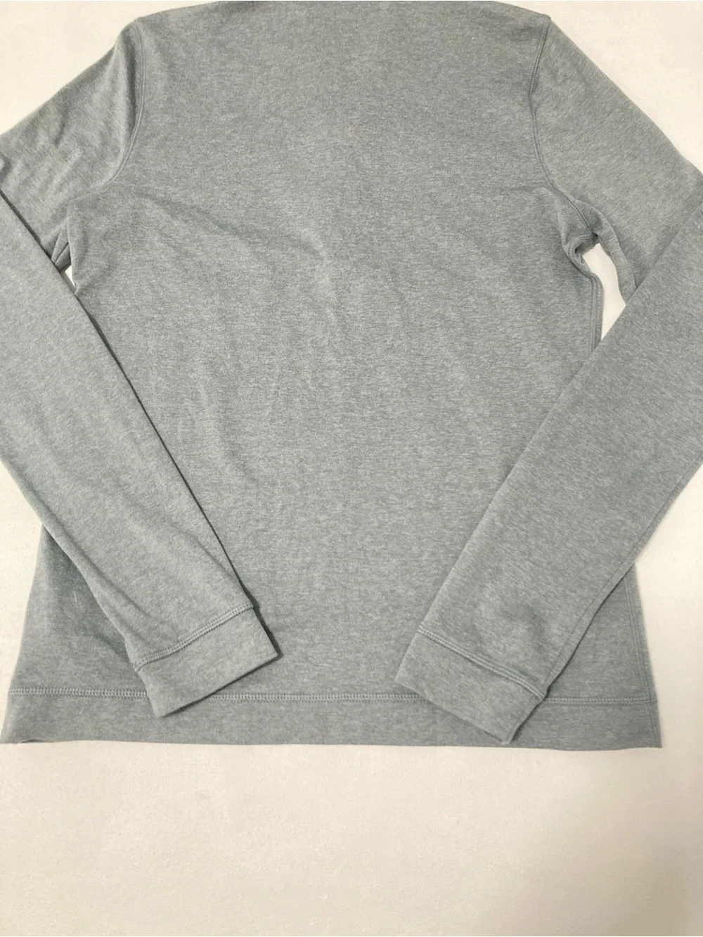 Vuori Women’s Halo Essential Half Zip Mock Neck M Dreamknick  Heather GrayVW284 - Picture 3 of 16